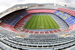Das Stadion Camp Nou in Barcelona