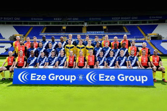 Mannschaftsfoto von Birmingham City Saison 2015/2016