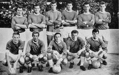 Mannschaftsfoto von Birmingham City aus dem Jahr 1961